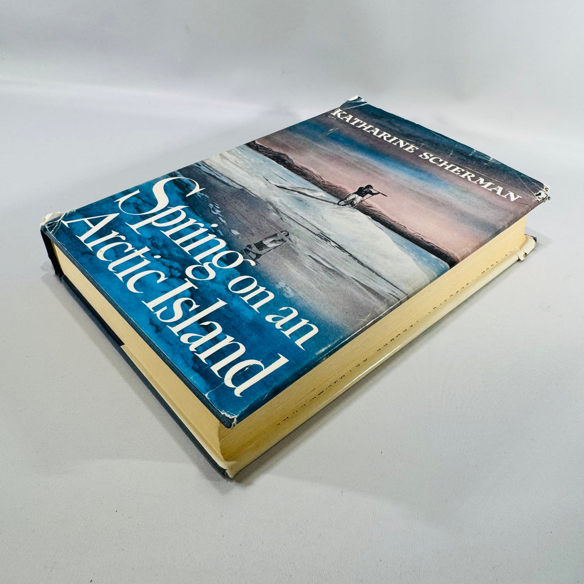 Vintage Arctic Exploration Book Spring on an Arctic Island Katharine Scherman Hardcover 1956