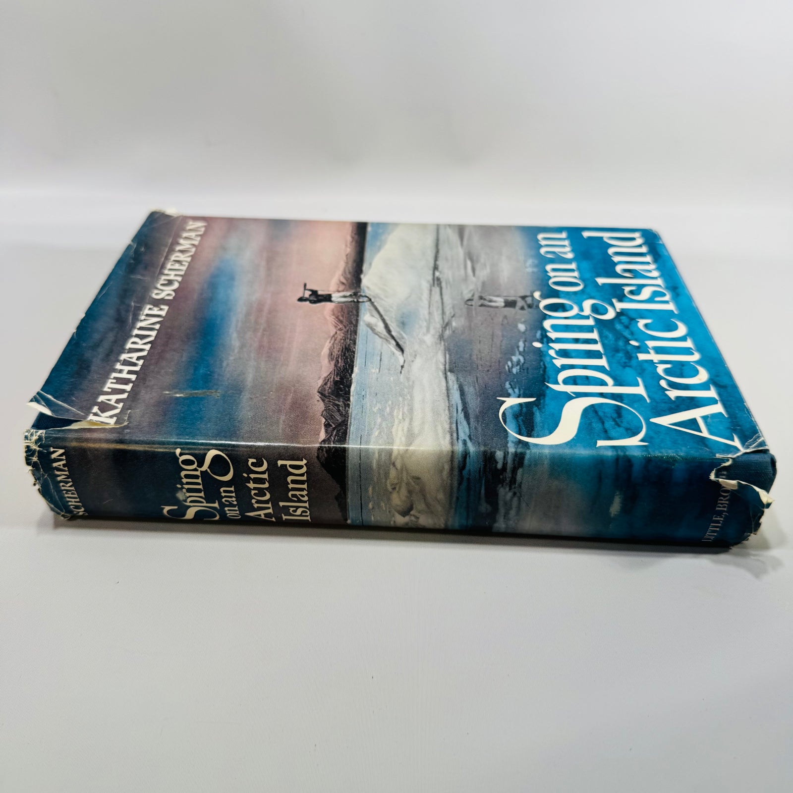 Vintage Arctic Exploration Book Spring on an Arctic Island Katharine Scherman Hardcover 1956