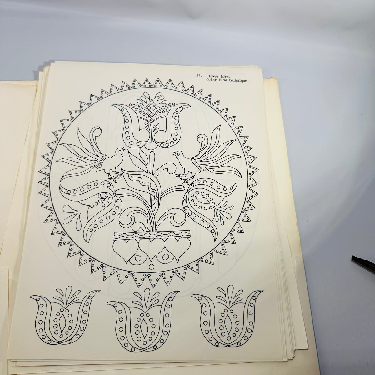 Vintage Wilton Sugar Plum Pattern Book 1972 Cake Decorating Templates