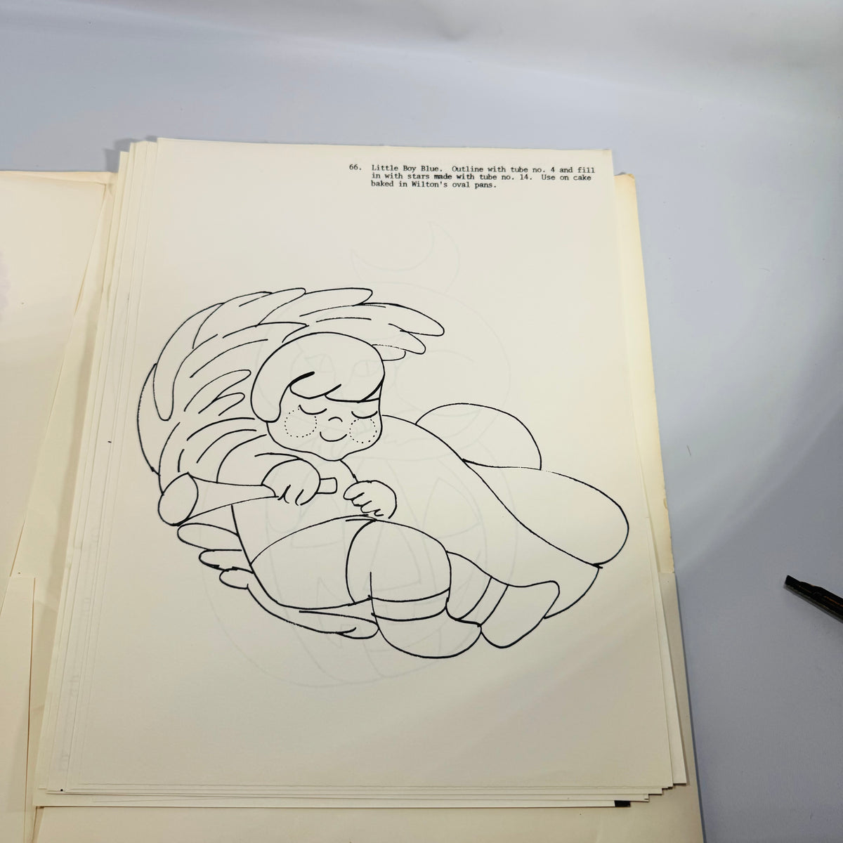 Vintage Wilton Sugar Plum Pattern Book 1972 Cake Decorating Templates