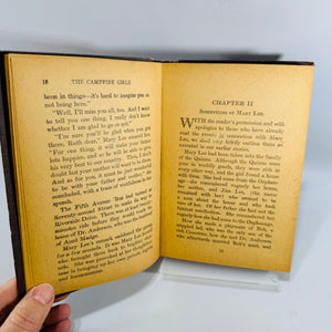 Antique Campfire Girls Book The Campfire Girls’ Duty Call Helen Hart Illustrated Hardcover Early 1900s