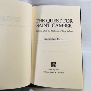 The Histories of King Kelson Series (1980s Volumes 1-3) – Vintage Deryni Fantasy, Hardcover with Dust Jacket
