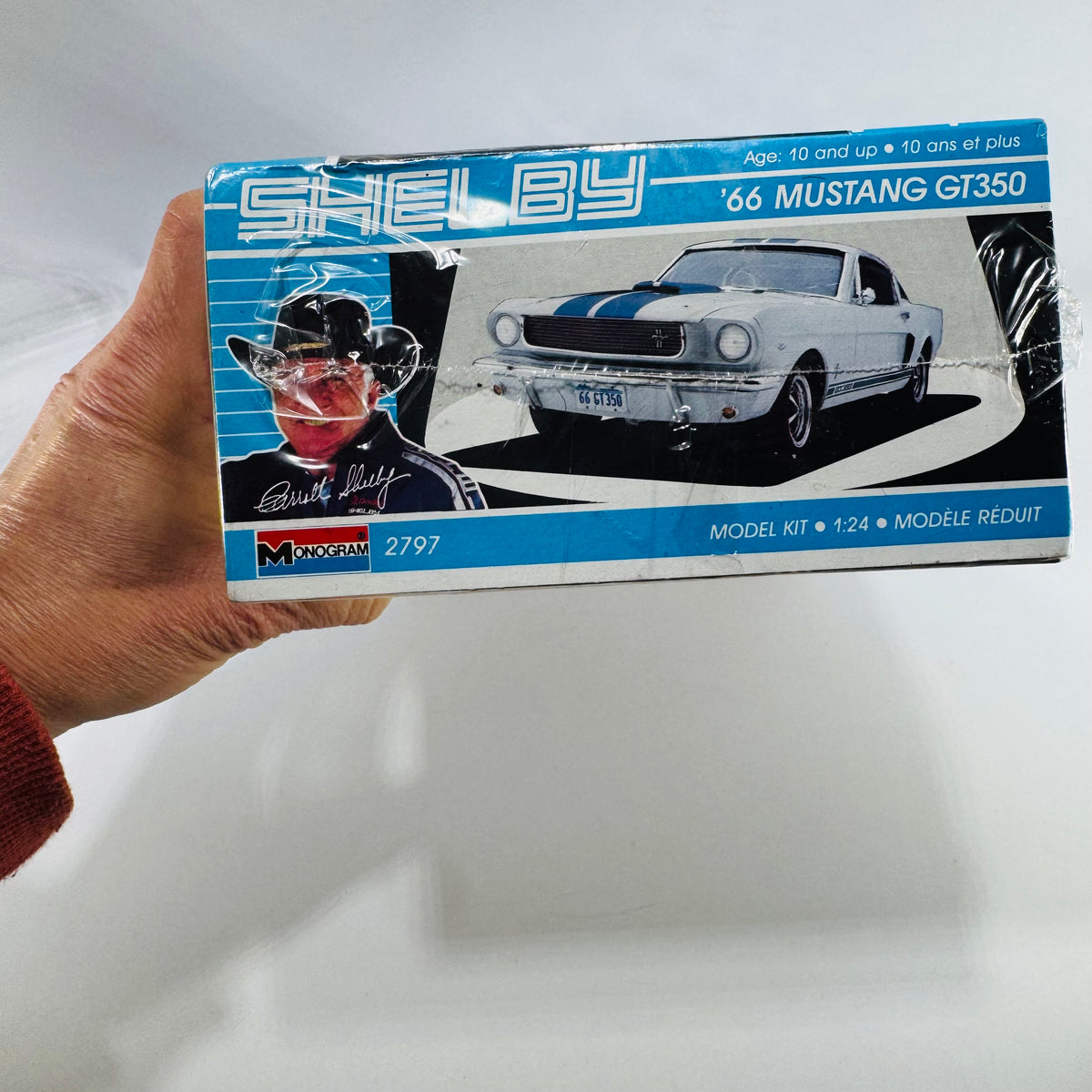 Vintage Monogram Shelby 66 Mustang GT350 Model Kit Sealed 1/24 Scale