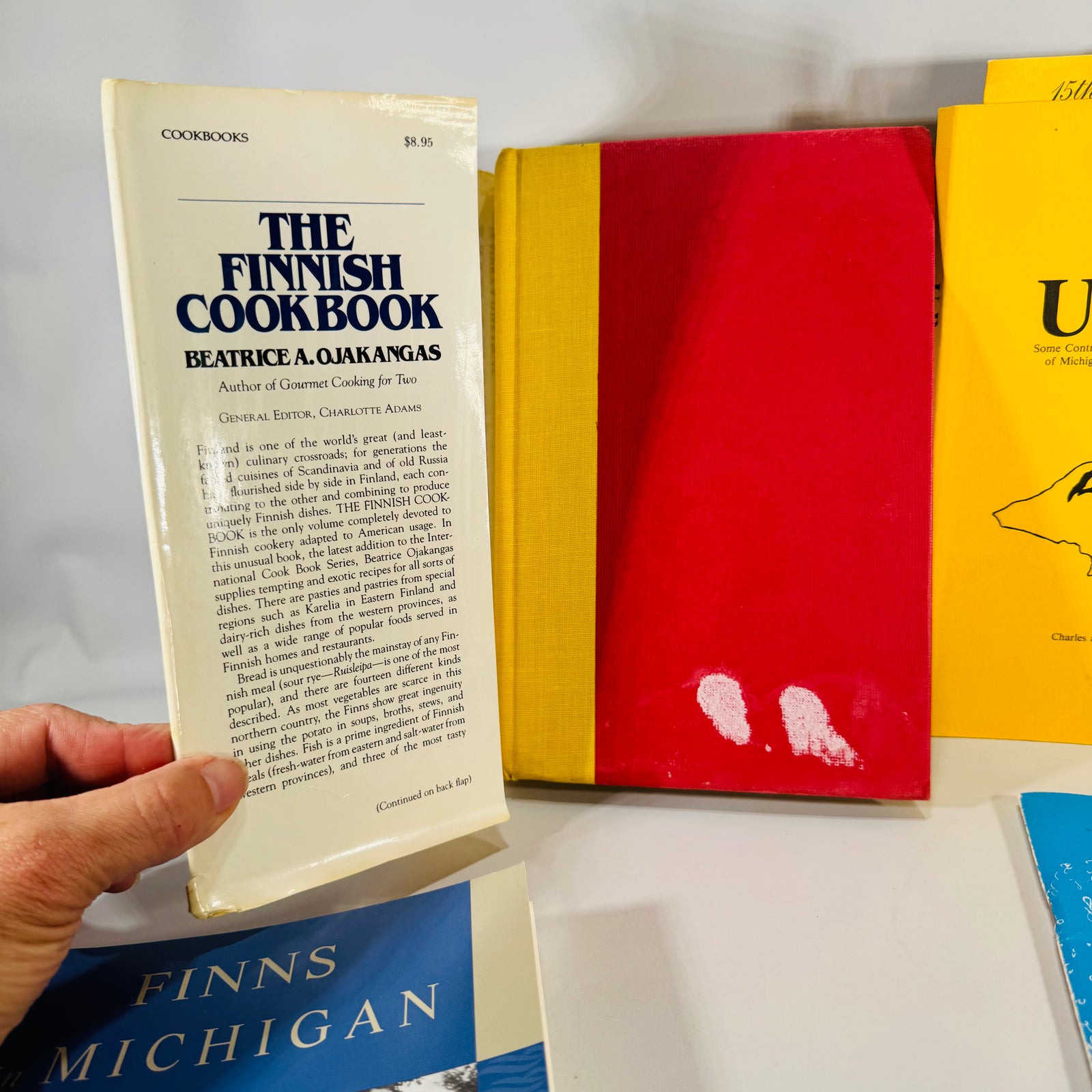 Finnish-American Heritage & U.P. History Book Bundle (4-Book Set, Signed Copy + Ojakangas Cookbook)