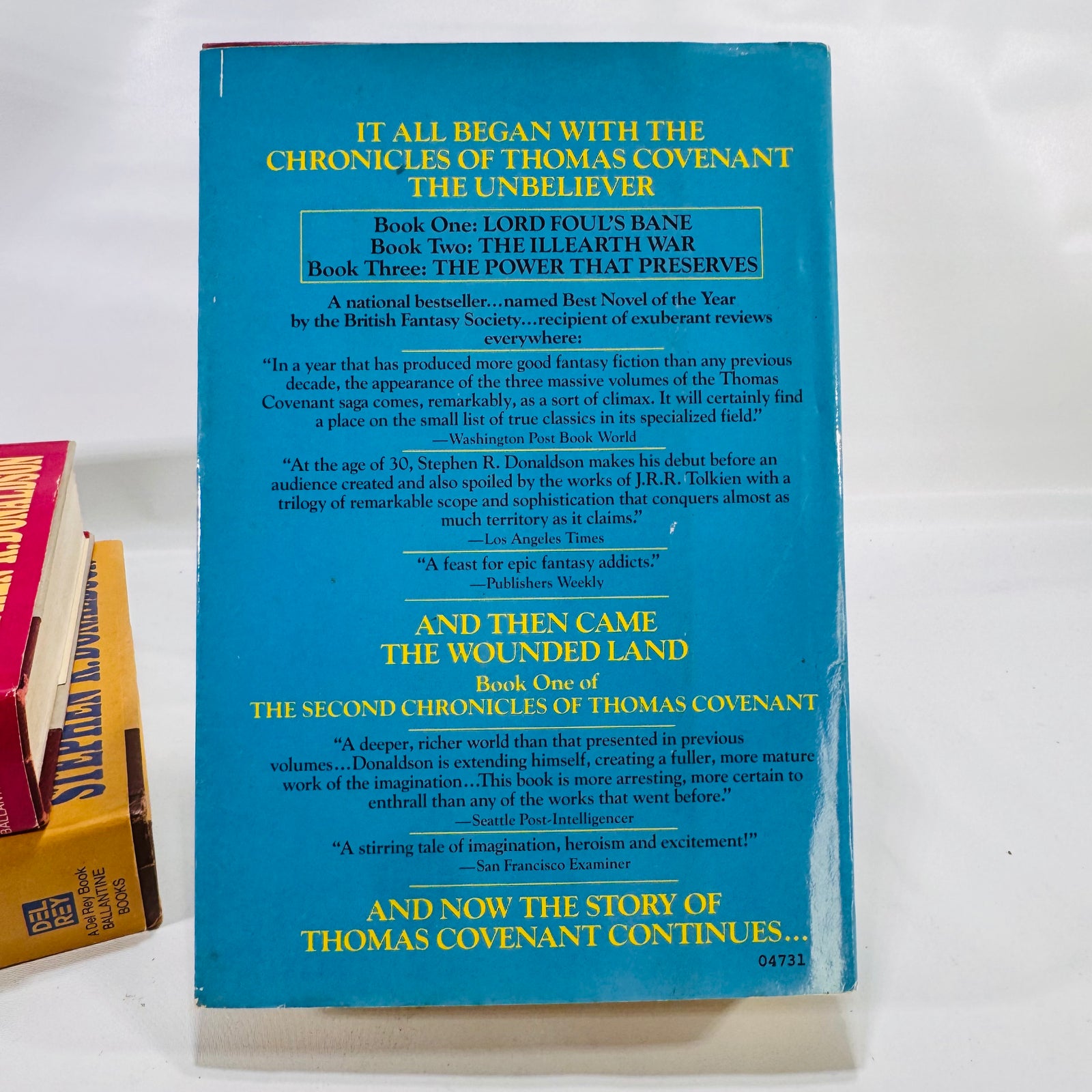 The Second Chronicles of Thomas Covenant Series (1980s Books 1-3) – Vintage Fantasy Collection