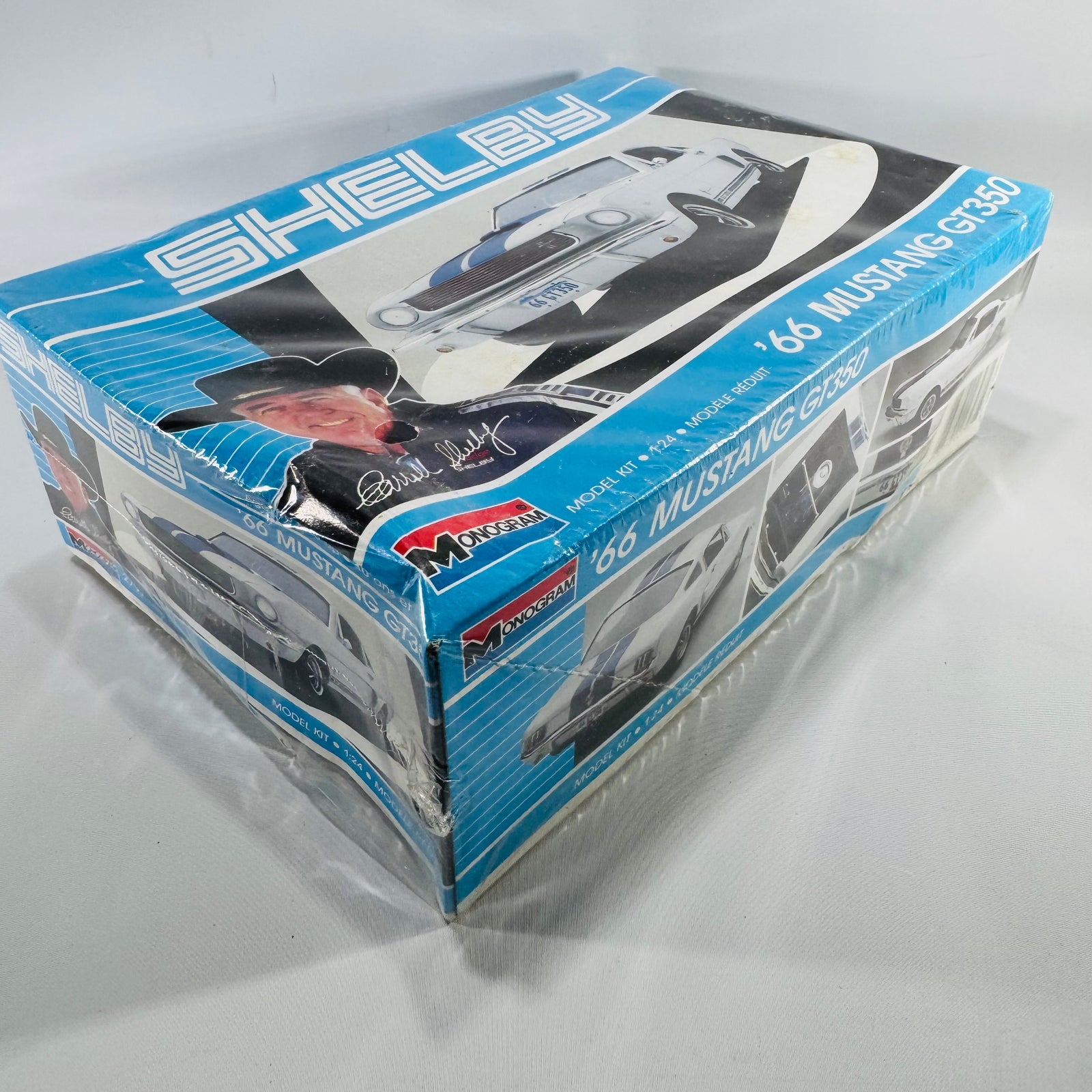 Vintage Monogram Shelby 66 Mustang GT350 Model Kit Sealed 1/24 Scale