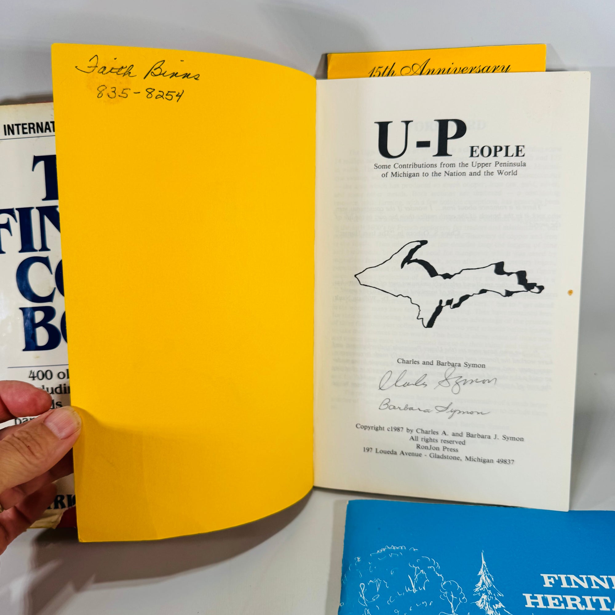 Finnish-American Heritage & U.P. History Book Bundle (4-Book Set, Signed Copy + Ojakangas Cookbook)