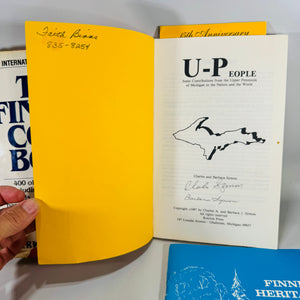 Finnish-American Heritage & U.P. History Book Bundle (4-Book Set, Signed Copy + Ojakangas Cookbook)