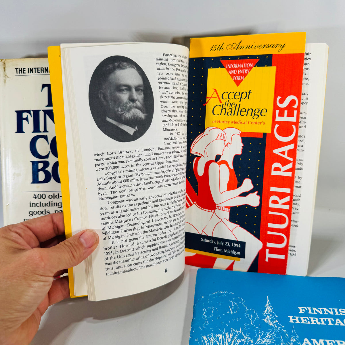 Finnish-American Heritage & U.P. History Book Bundle (4-Book Set, Signed Copy + Ojakangas Cookbook)