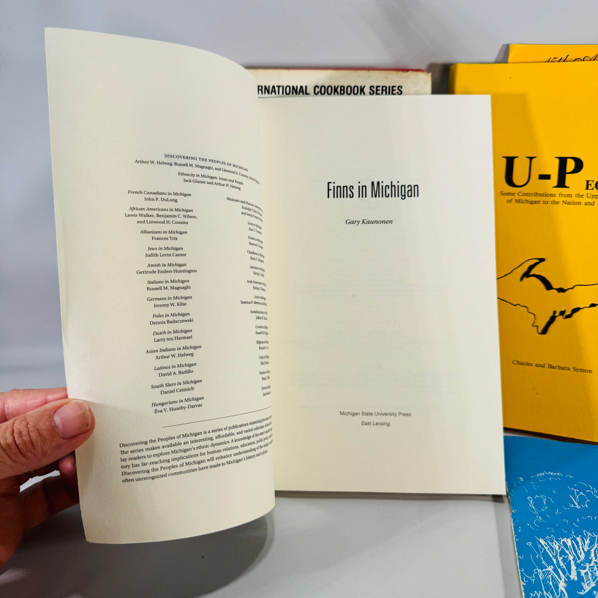 Finnish-American Heritage & U.P. History Book Bundle (4-Book Set, Signed Copy + Ojakangas Cookbook)