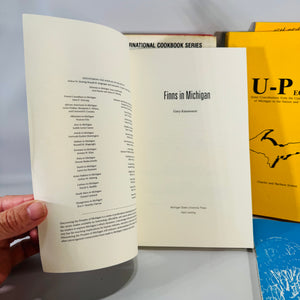 Finnish-American Heritage & U.P. History Book Bundle (4-Book Set, Signed Copy + Ojakangas Cookbook)