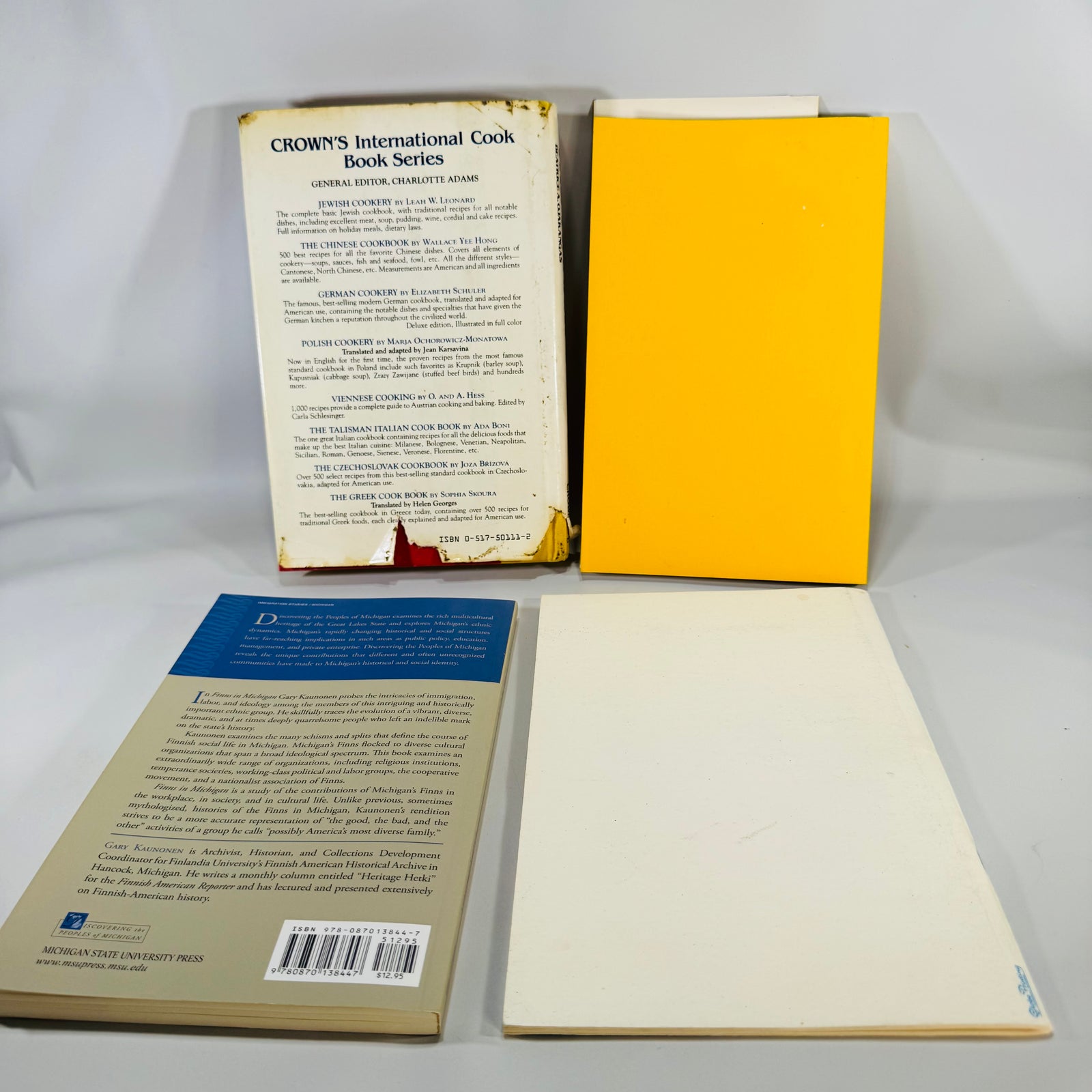 Finnish-American Heritage & U.P. History Book Bundle (4-Book Set, Signed Copy + Ojakangas Cookbook)