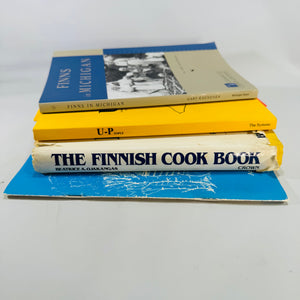 Finnish-American Heritage & U.P. History Book Bundle (4-Book Set, Signed Copy + Ojakangas Cookbook)