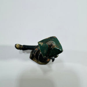 Vintage Cast Iron Drunk Man Lamp Post Bottle Opener New Orleans Barware Figure