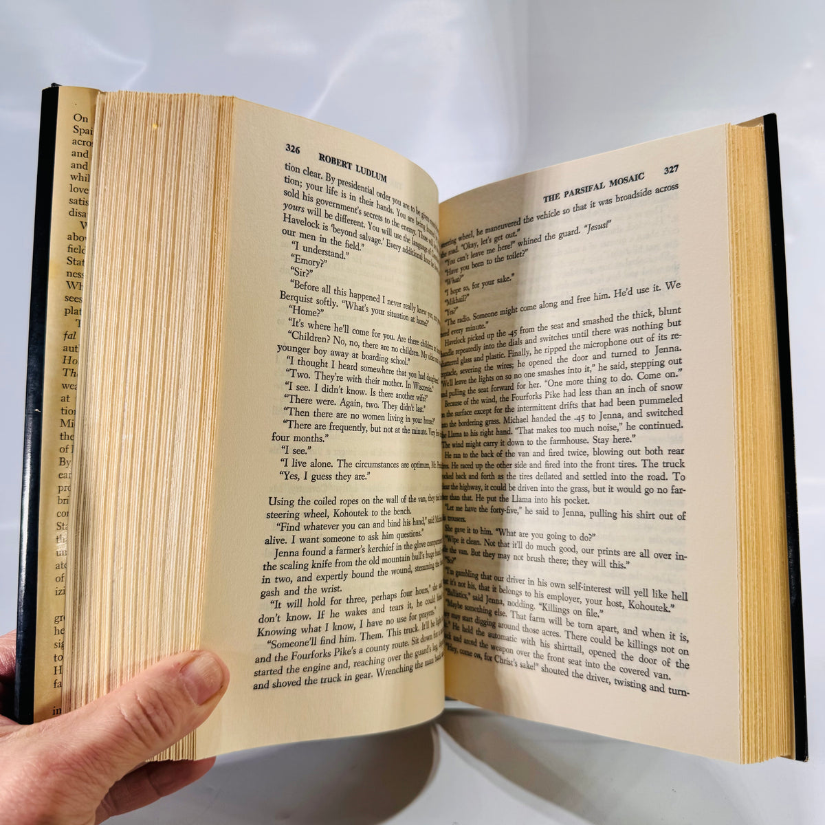 The Parsifal Mosaic by Robert Ludlum (1982) – Vintage Thriller