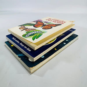 Golden Guide Trio — Stars, Bats of the World, Butterflies & Moths (c. 1964–1994) | Vintage Science & Nature Field Guides