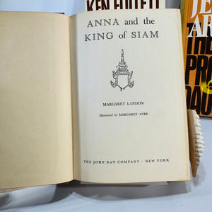 Vintage Fiction Bundle — Anna and the King of Siam (1944), The Man from St. Petersburg (1982), The Prodigal Daughter (1982) | Historical & Political Novels