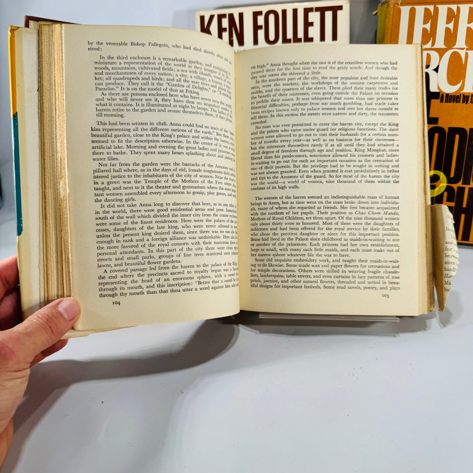 Vintage Fiction Bundle — Anna and the King of Siam (1944), The Man from St. Petersburg (1982), The Prodigal Daughter (1982) | Historical & Political Novels