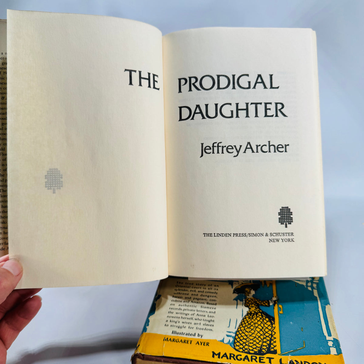 Vintage Fiction Bundle — Anna and the King of Siam (1944), The Man from St. Petersburg (1982), The Prodigal Daughter (1982) | Historical & Political Novels