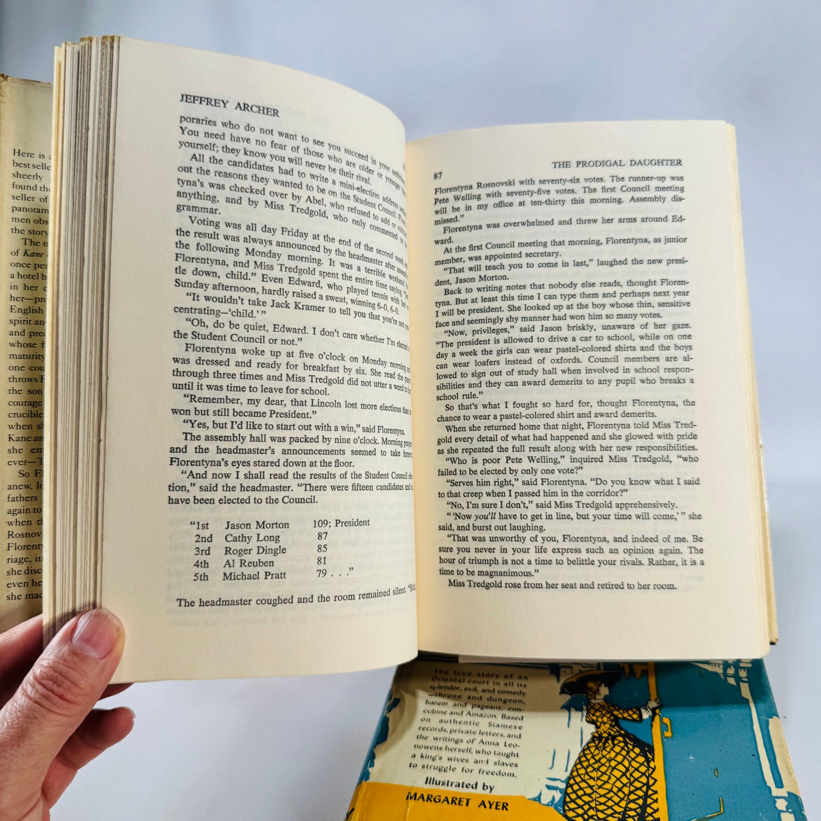 Vintage Fiction Bundle — Anna and the King of Siam (1944), The Man from St. Petersburg (1982), The Prodigal Daughter (1982) | Historical & Political Novels
