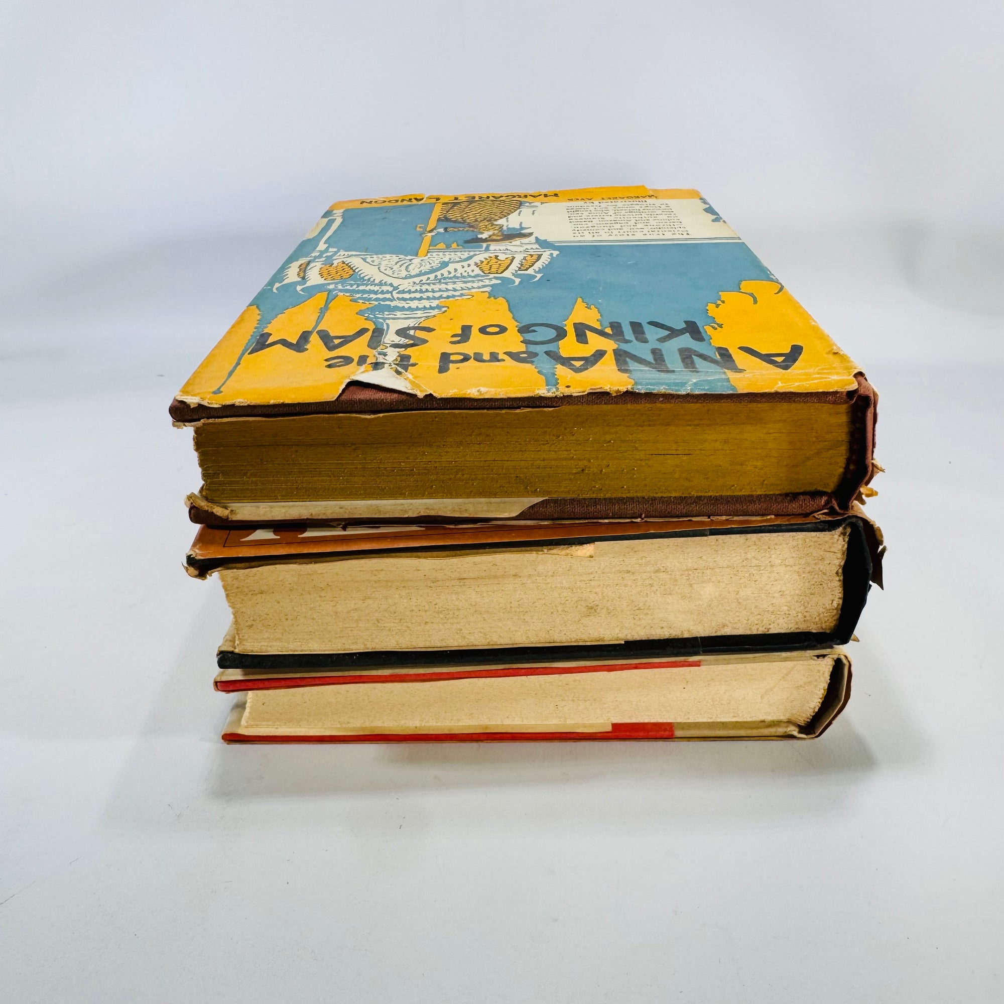 Vintage Fiction Bundle — Anna and the King of Siam (1944), The Man from St. Petersburg (1982), The Prodigal Daughter (1982) | Historical & Political Novels