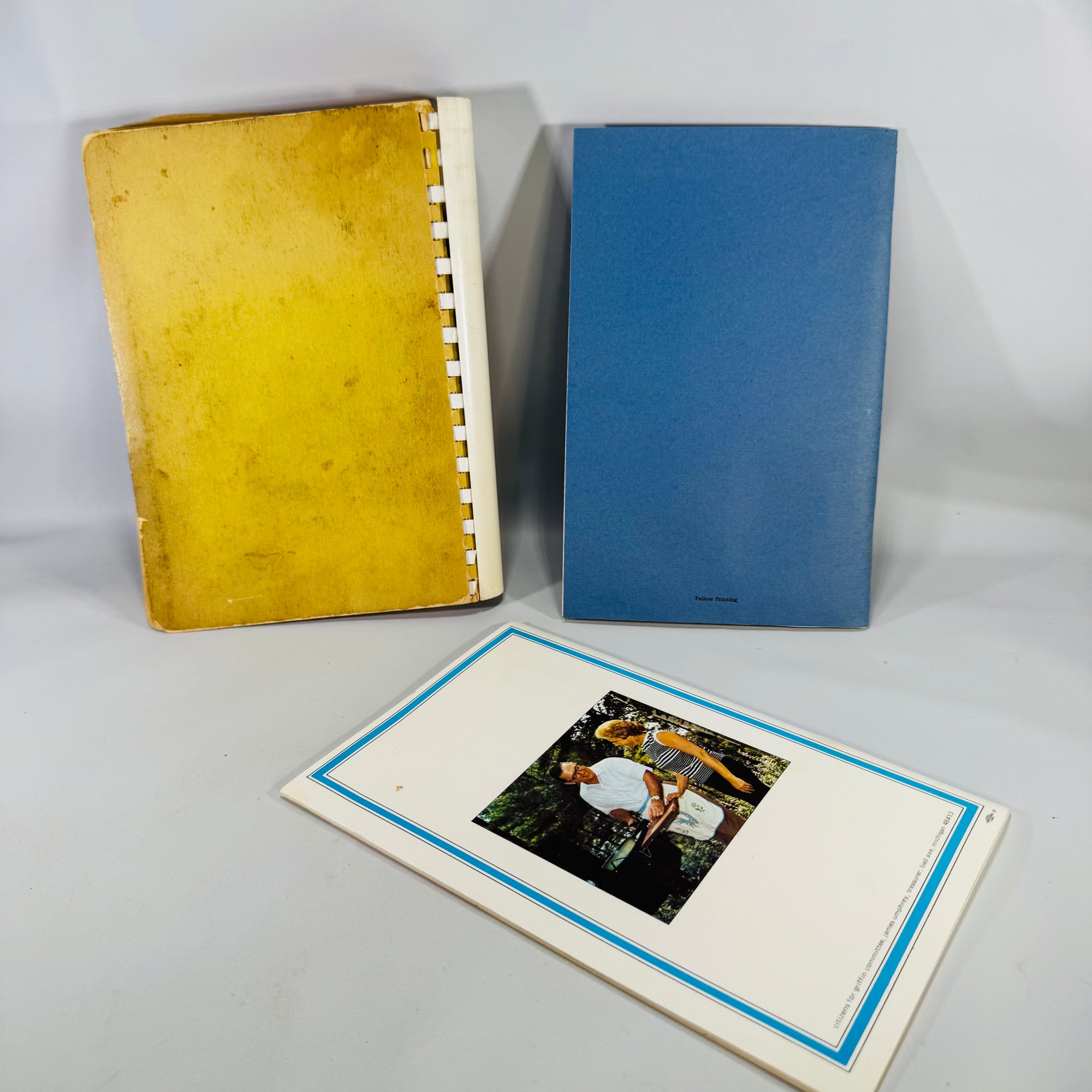 Vintage Community & Regional Cookbooks — Virginia Cookery (1957) + Negaunee Historical Society Cookbook (1994) + Marge Griffin’s Family Cookbook | Annotated Set, 3 Books