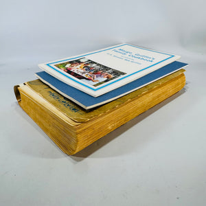 Vintage Community & Regional Cookbooks — Virginia Cookery (1957) + Negaunee Historical Society Cookbook (1994) + Marge Griffin’s Family Cookbook | Annotated Set, 3 Books