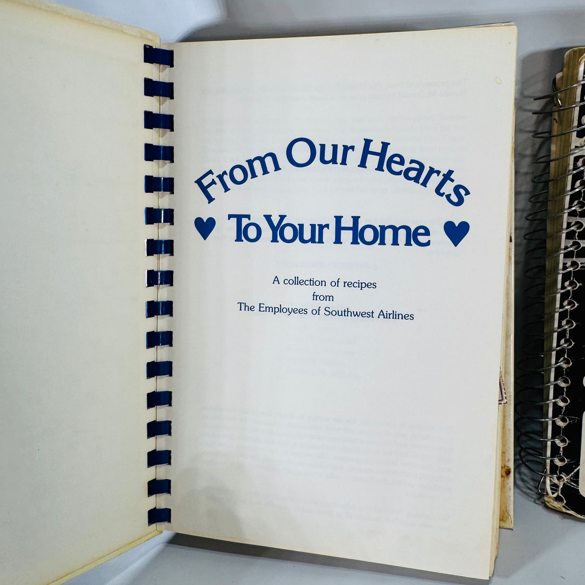 Southwest Airlines & Valparaiso University Guild Community Cookbooks (1972 & 1986) – Vintage Community Recipes Bundle
