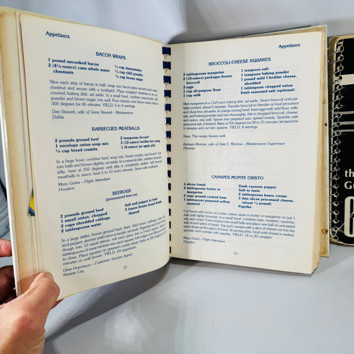 Southwest Airlines & Valparaiso University Guild Community Cookbooks (1972 & 1986) – Vintage Community Recipes Bundle