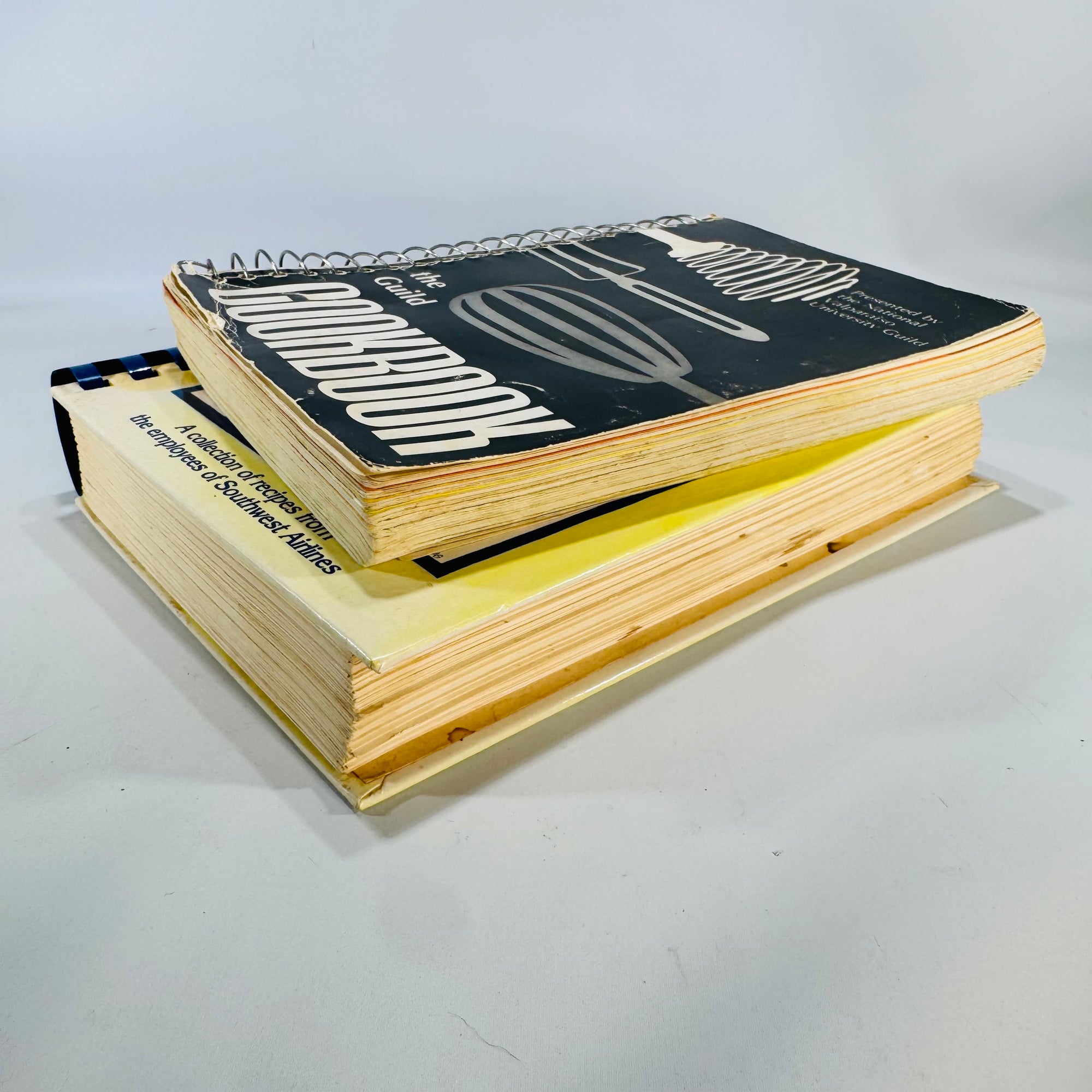 Southwest Airlines & Valparaiso University Guild Community Cookbooks (1972 & 1986) – Vintage Community Recipes Bundle