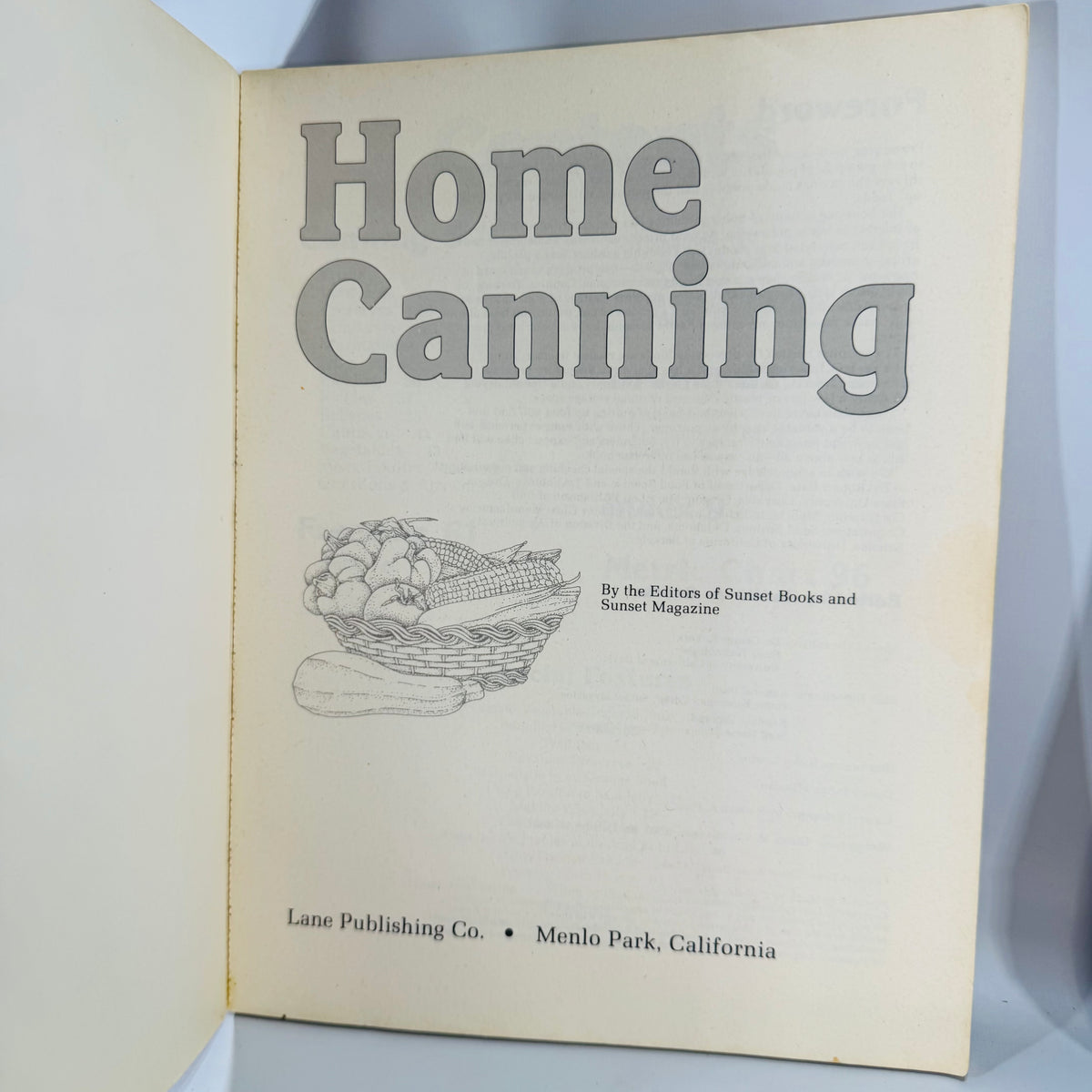 Mid-Century Home Canning & Preservation Bundle (5) — Sunset Home Canning (1975), Ball Blue Book (1969), USDA Guides | Cookbooks & Culinary History