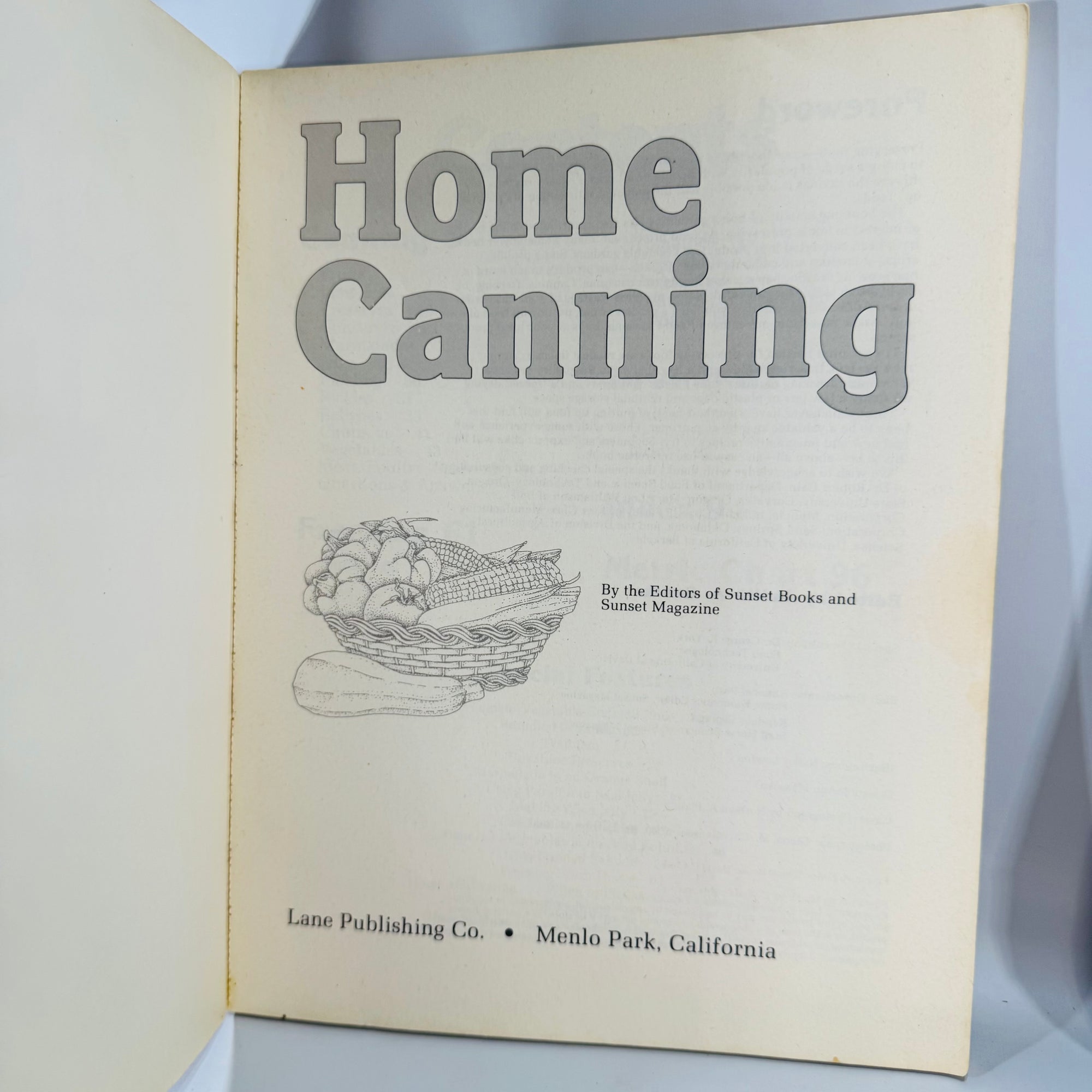 Mid-Century Home Canning & Preservation Bundle (5) — Sunset Home Canning (1975), Ball Blue Book (1969), USDA Guides | Cookbooks & Culinary History