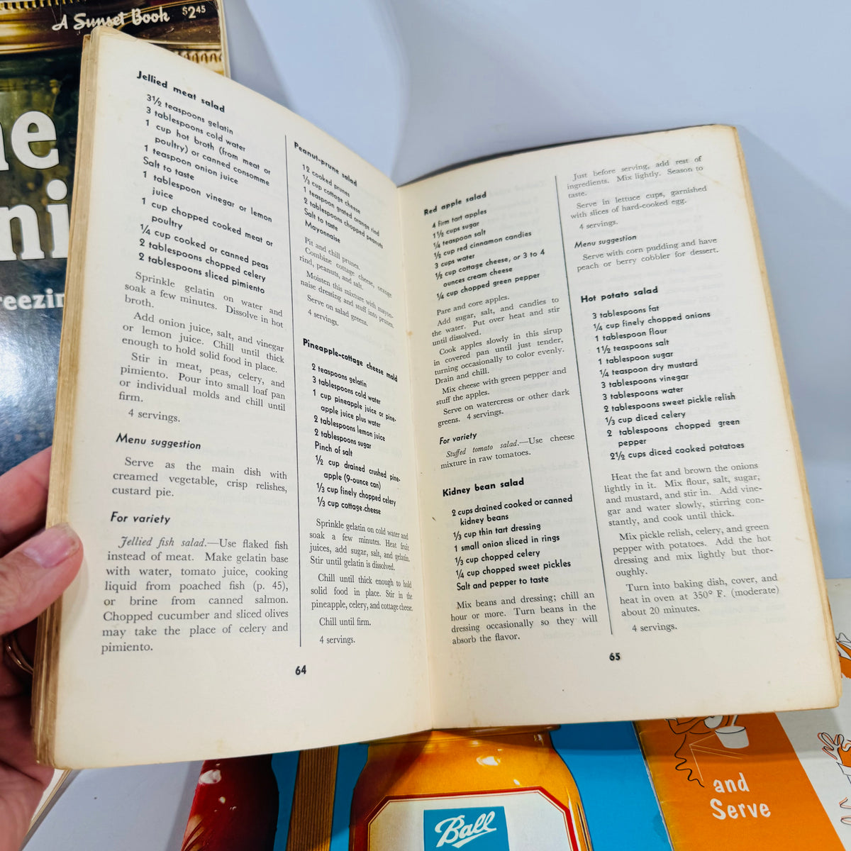 Mid-Century Home Canning & Preservation Bundle (5) — Sunset Home Canning (1975), Ball Blue Book (1969), USDA Guides | Cookbooks & Culinary History