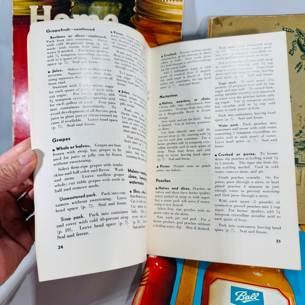 Mid-Century Home Canning & Preservation Bundle (5) — Sunset Home Canning (1975), Ball Blue Book (1969), USDA Guides | Cookbooks & Culinary History