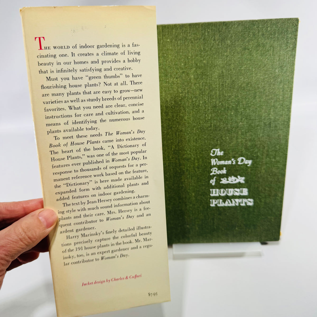 The Woman's Day Book of House Plants Jean Hersey | Simon & Schuster | 1965