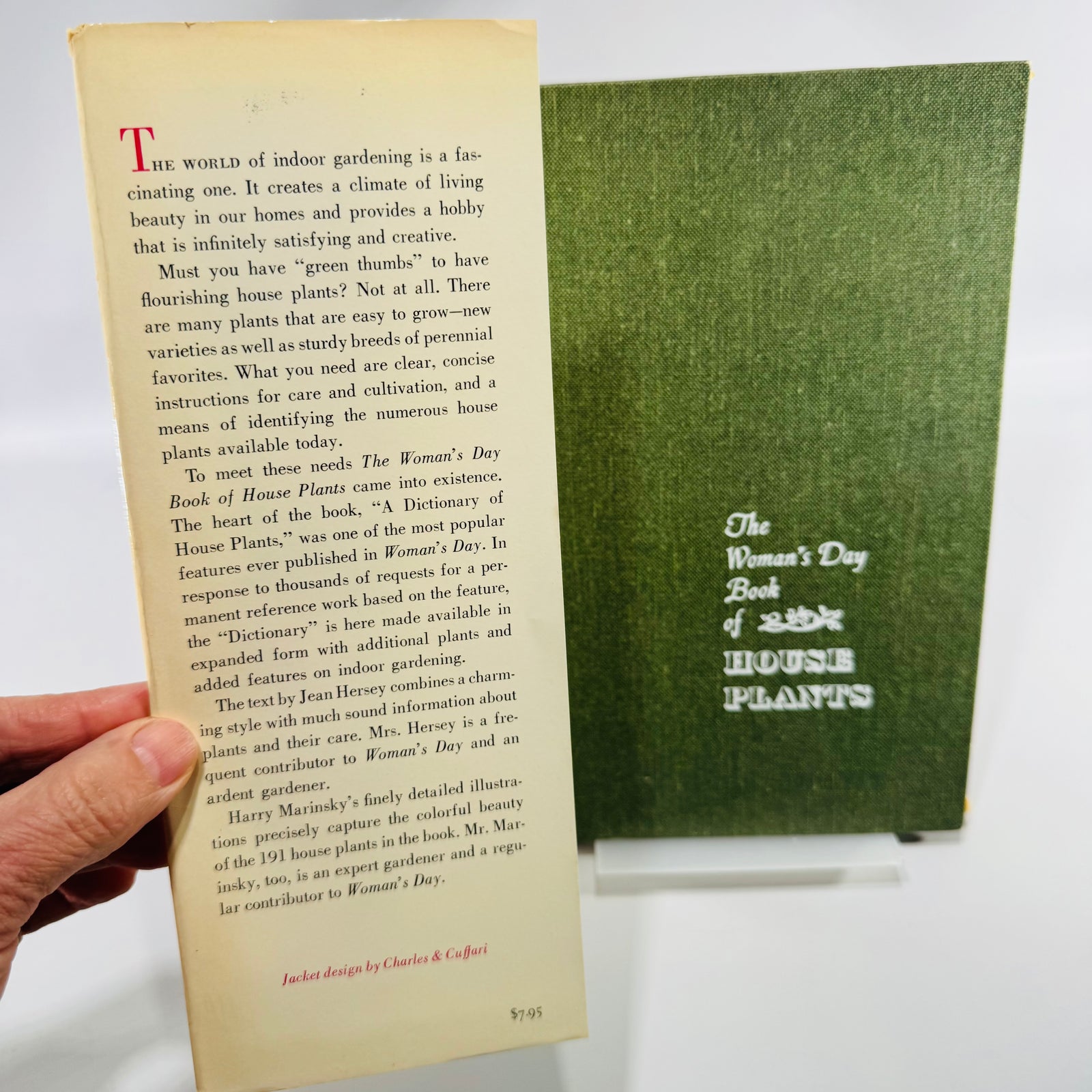 The Woman's Day Book of House Plants Jean Hersey | Simon & Schuster | 1965
