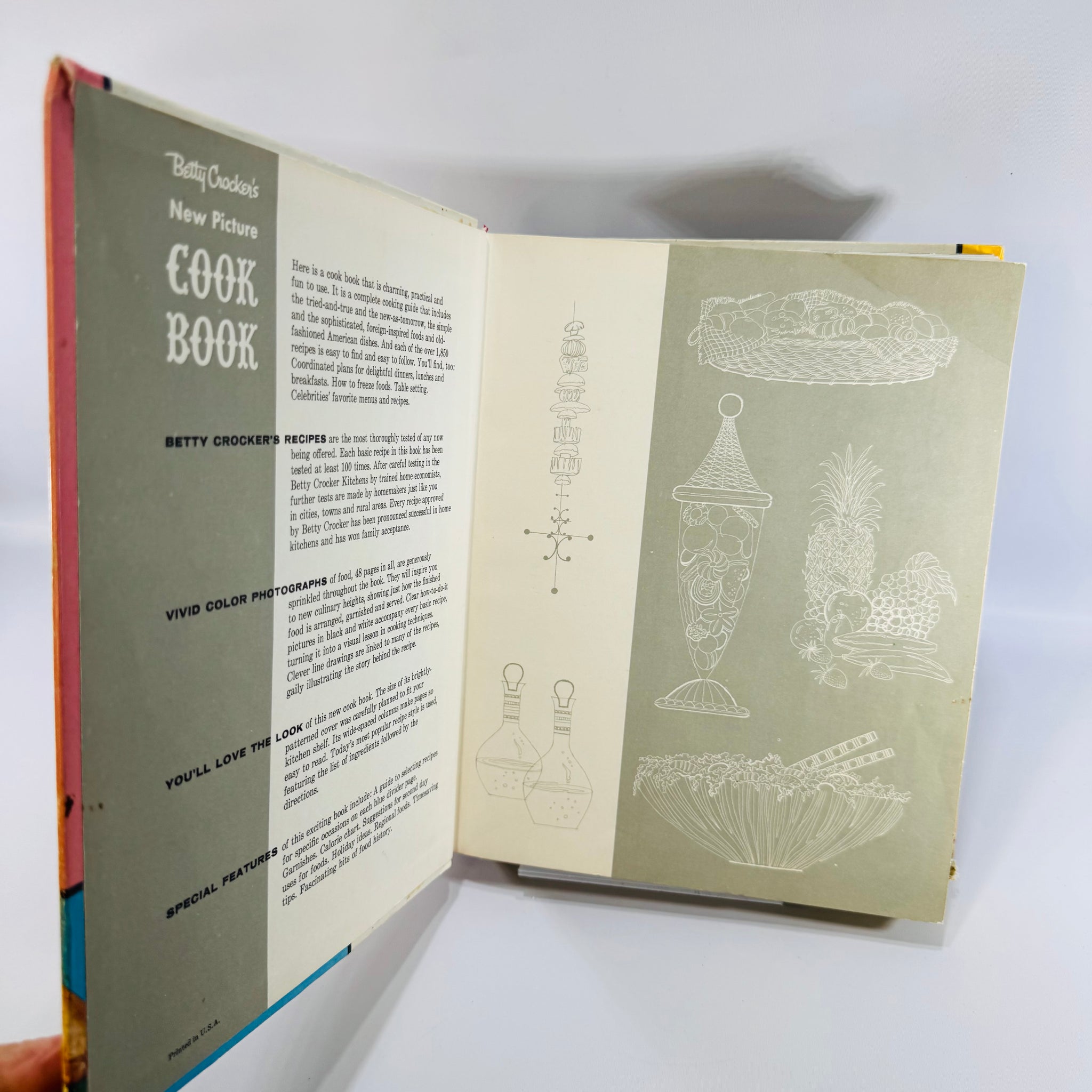 Betty Crocker Picture Cookbook – 1961 | Hardcover - Reading Vintage