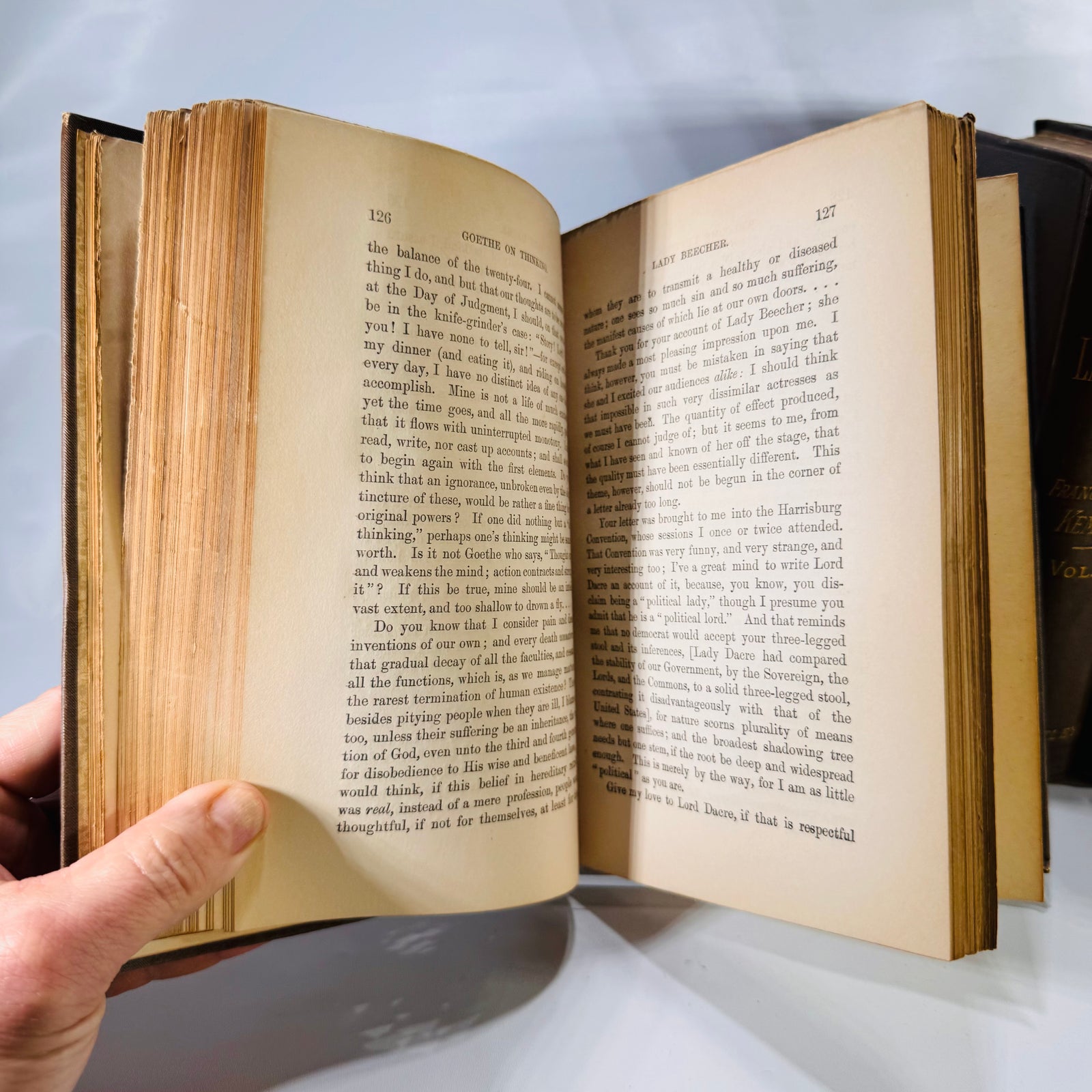 Records of Later Life by Frances Anne Kemble (1882) – A Three-Volume Firsthand Account of Victorian Life