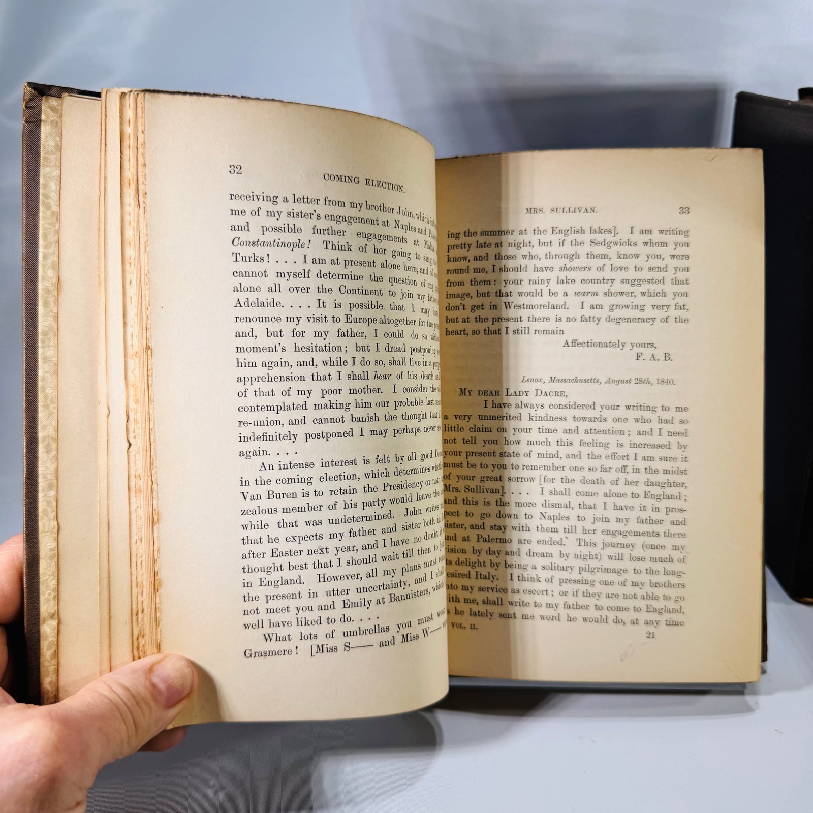 Records of Later Life by Frances Anne Kemble (1882) – A Three-Volume Firsthand Account of Victorian Life