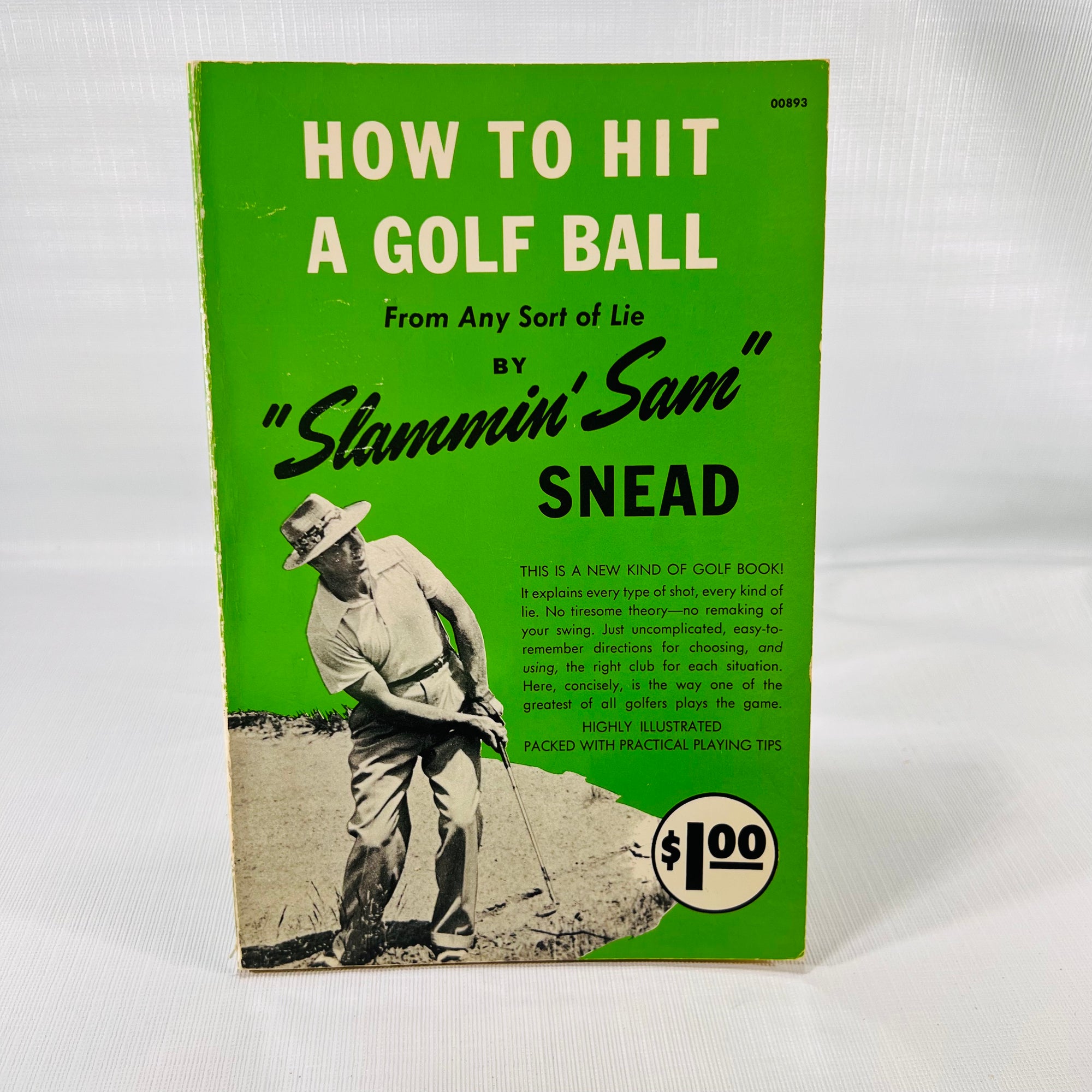 Slammin' Sam an Autobiography 1986Donald I Find Inc and How to Hit a Golf Ball 1950 Garden City Books
