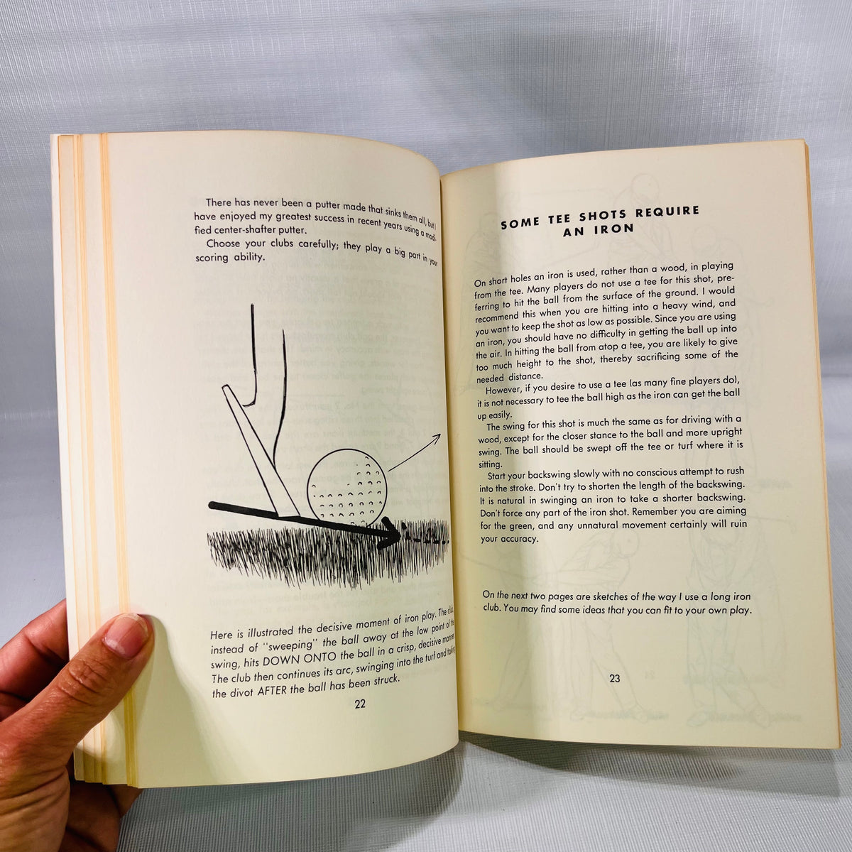 Slammin' Sam an Autobiography 1986Donald I Find Inc and How to Hit a Golf Ball 1950 Garden City Books