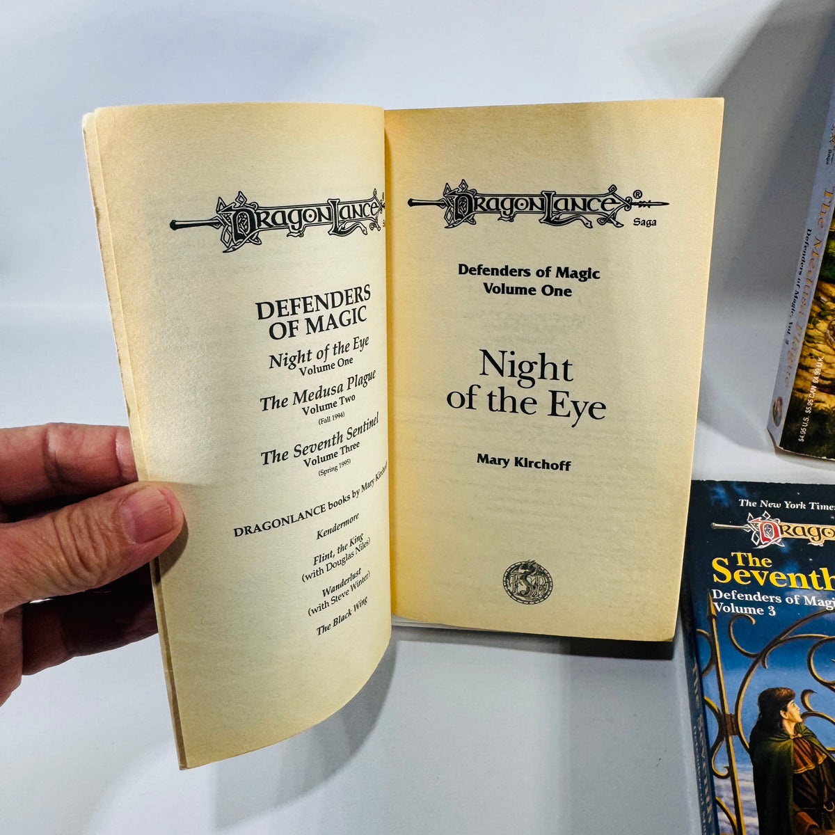 Dragonlance Lost Histories Paperback Bundle TSR Fantasy Books 1990s