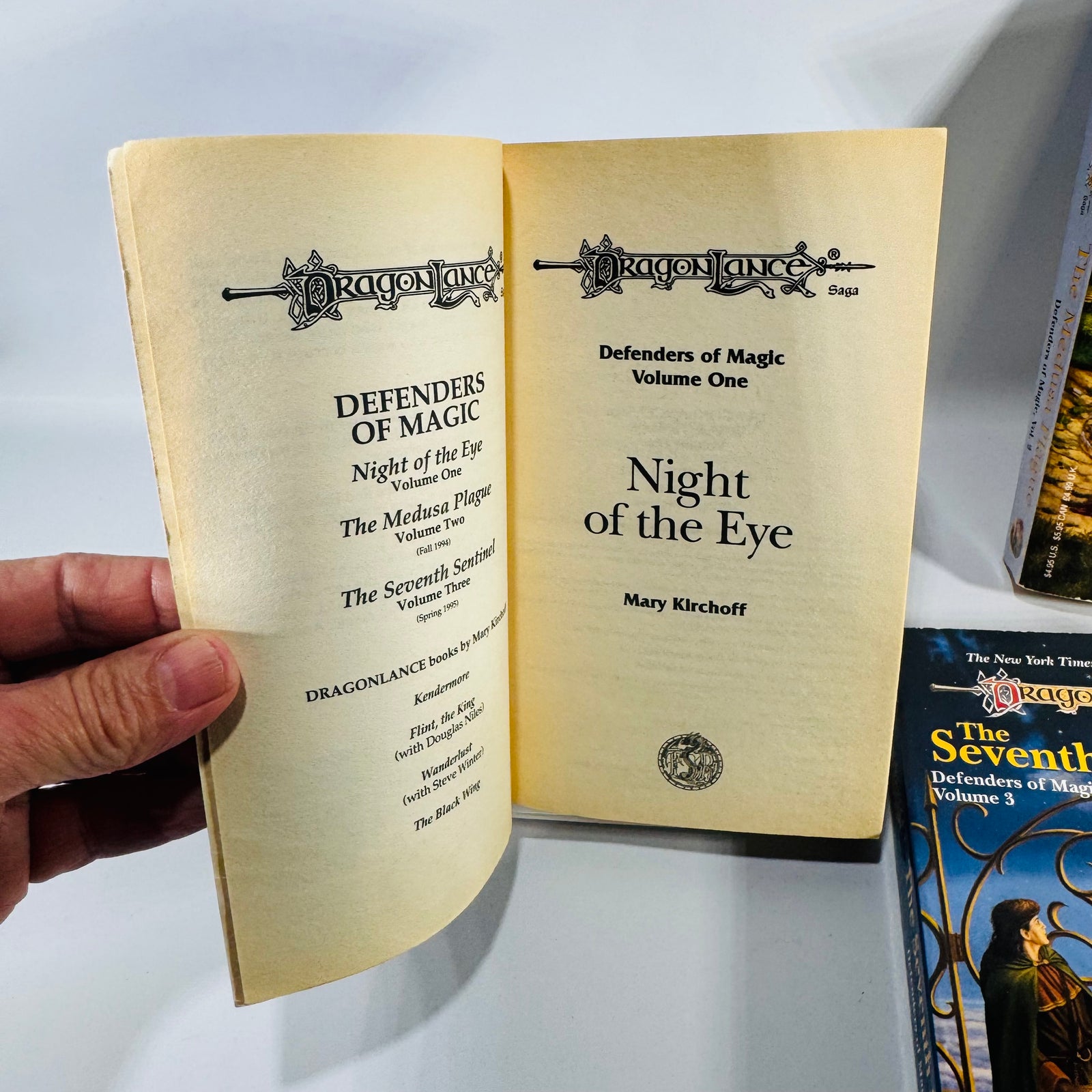 Dragonlance Lost Histories Paperback Bundle TSR Fantasy Books 1990s