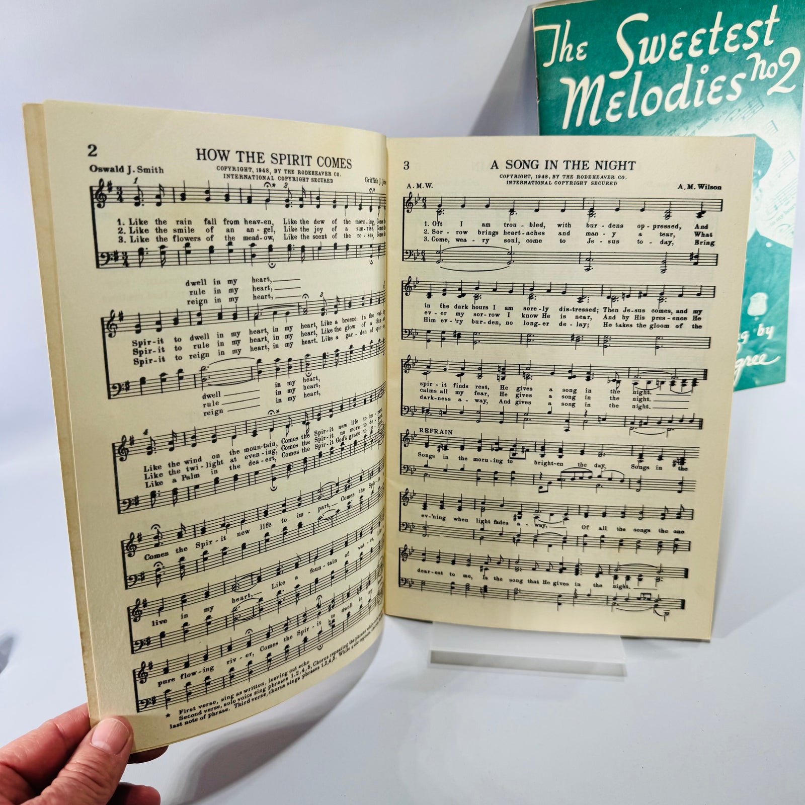 Vintage Gospel Songbook Bundle The Sweetest Melodies Wilburn Legree
