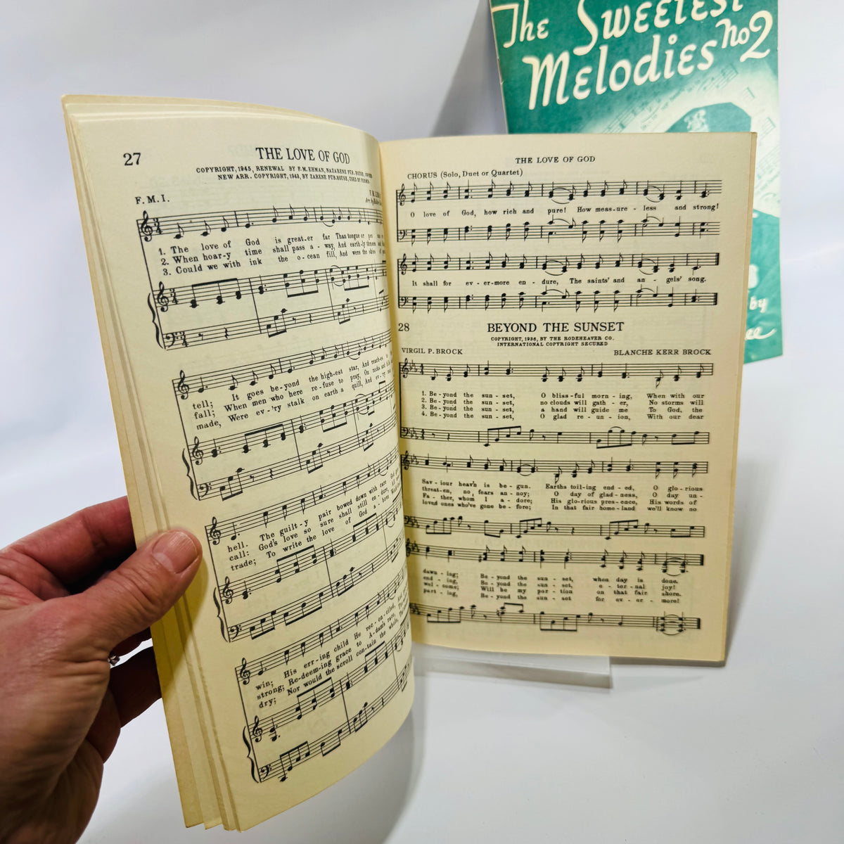 Vintage Gospel Songbook Bundle The Sweetest Melodies Wilburn Legree