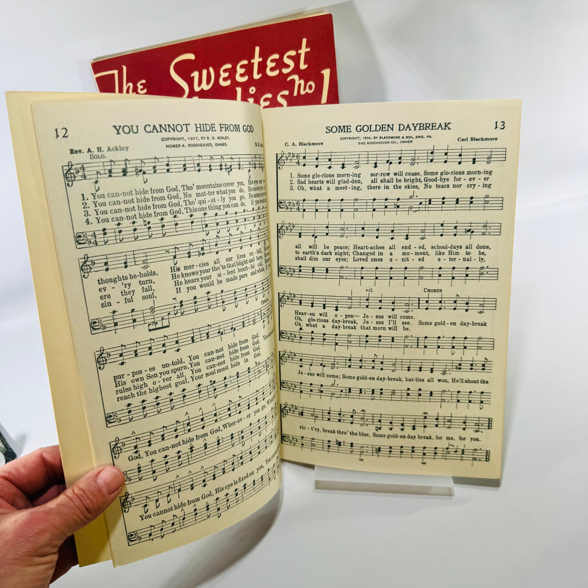 Vintage Gospel Songbook Bundle The Sweetest Melodies Wilburn Legree