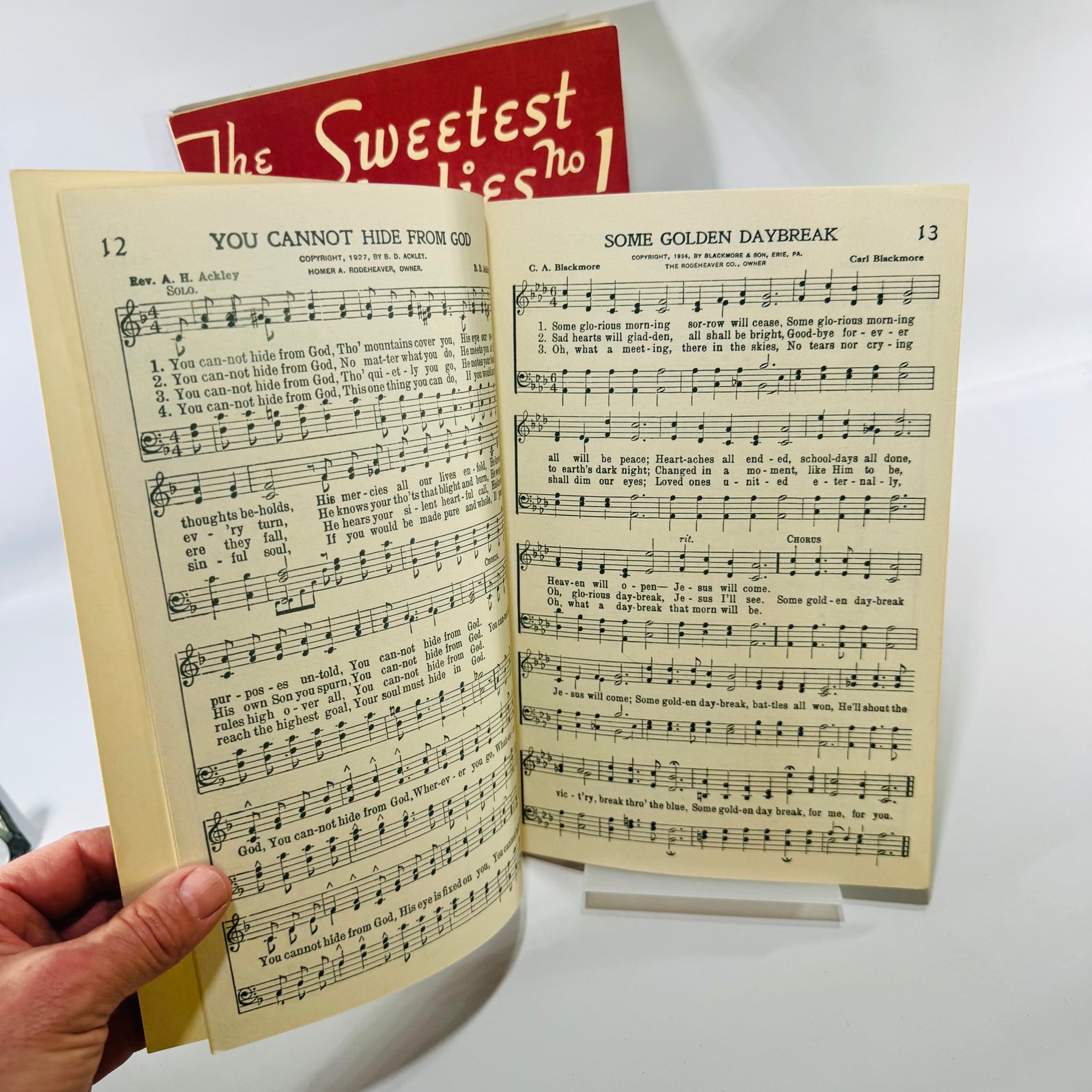 Vintage Gospel Songbook Bundle The Sweetest Melodies Wilburn Legree