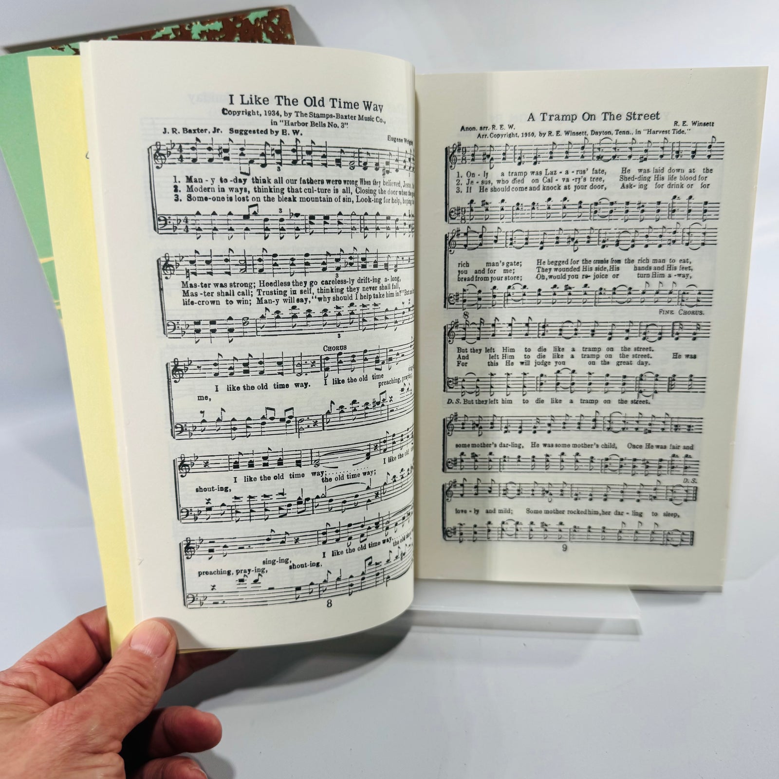 Vintage Gospel Songbook Bundle Renfro Valley Hymn Book Albert E Brumley