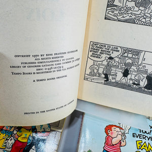 Vintage Comic Strip Paperback Bundle Family Circus Marmaduke Hi and Lois