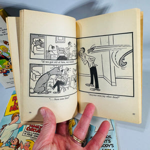 Vintage Comic Strip Paperback Bundle Family Circus Marmaduke Hi and Lois